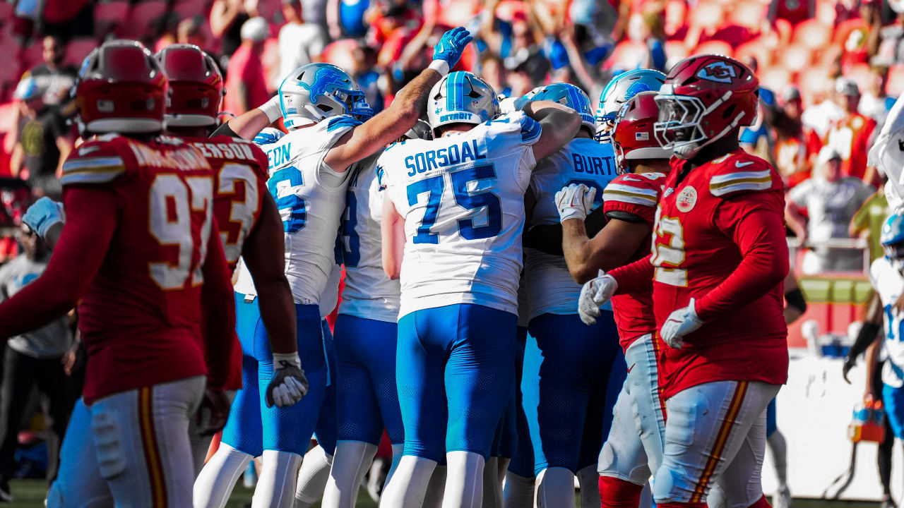 Detroit Lions vs. Kansas City Chiefs, Saturday August 17