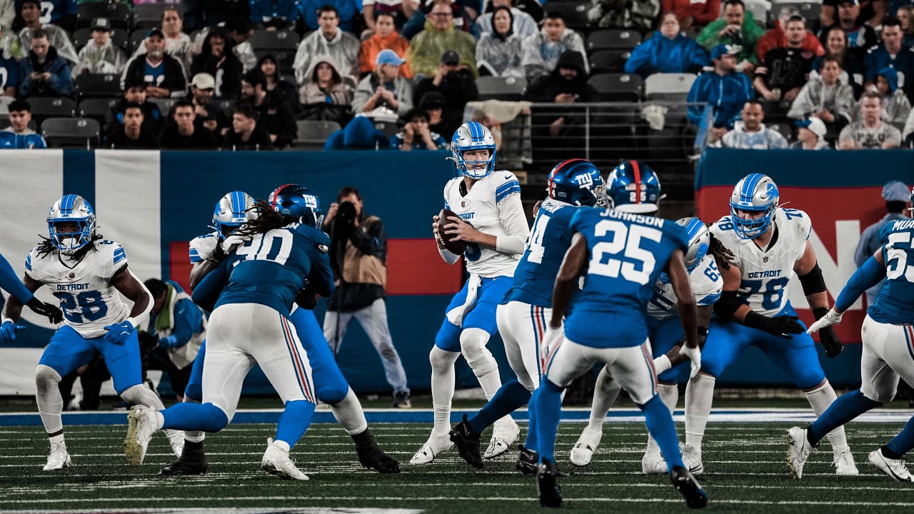 Detroit Lions vs. New York Giants, Thursday August 8