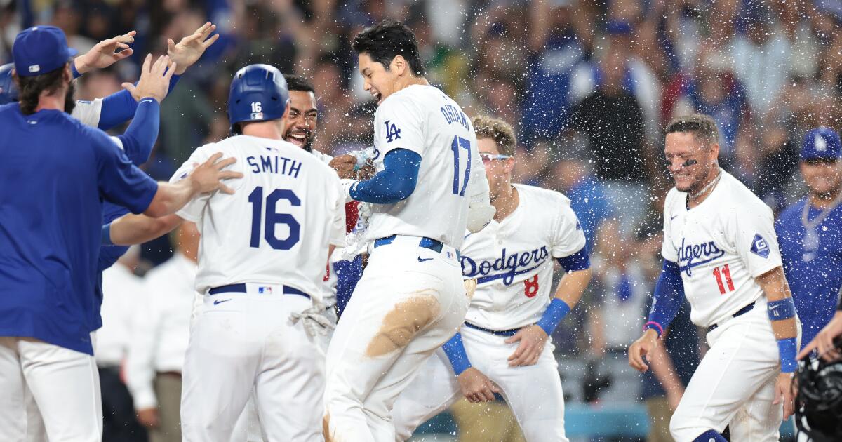 Dodgers' Shohei Ohtani joins 40-40 club on walk-off grand slam