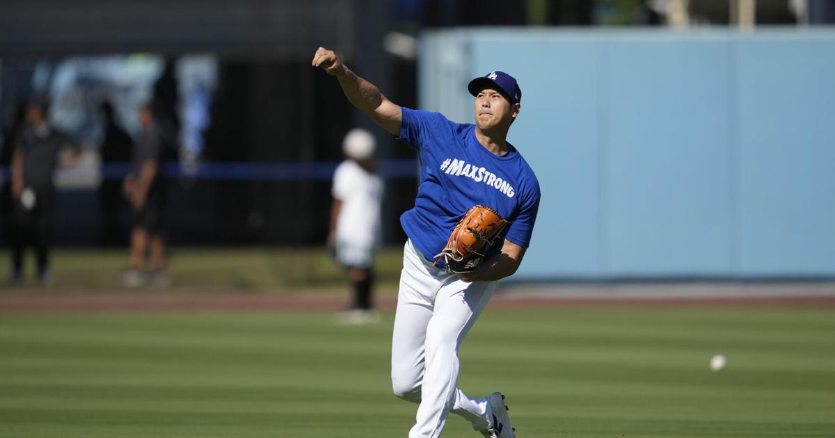 Dodgers' Shohei Ohtani throws off a mound for 1st time since elbow surgery last fall | National Sports