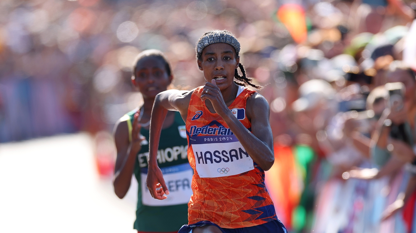 Dutch runner Sifan Hassan wins Olympic women’s marathon : NPR