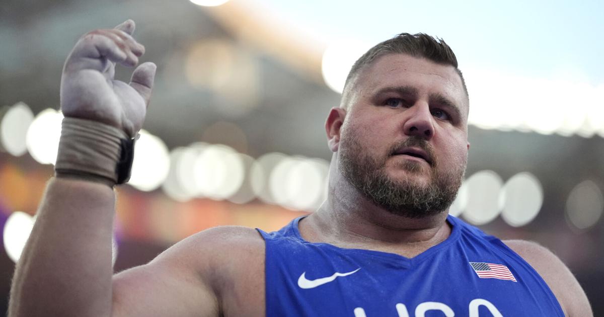 Ex-Penn Stater Joe Kovacs wins silver in Olympic shot put | 2024 Paris Olympics