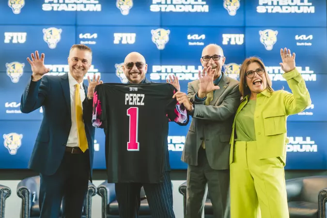 FIU Athletics, Pitbull Announce Unprecedented Partnership And Naming Of Football Stadium