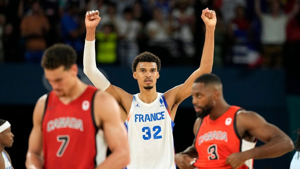 France ousts Canada to reach men's Olympic basketball semis