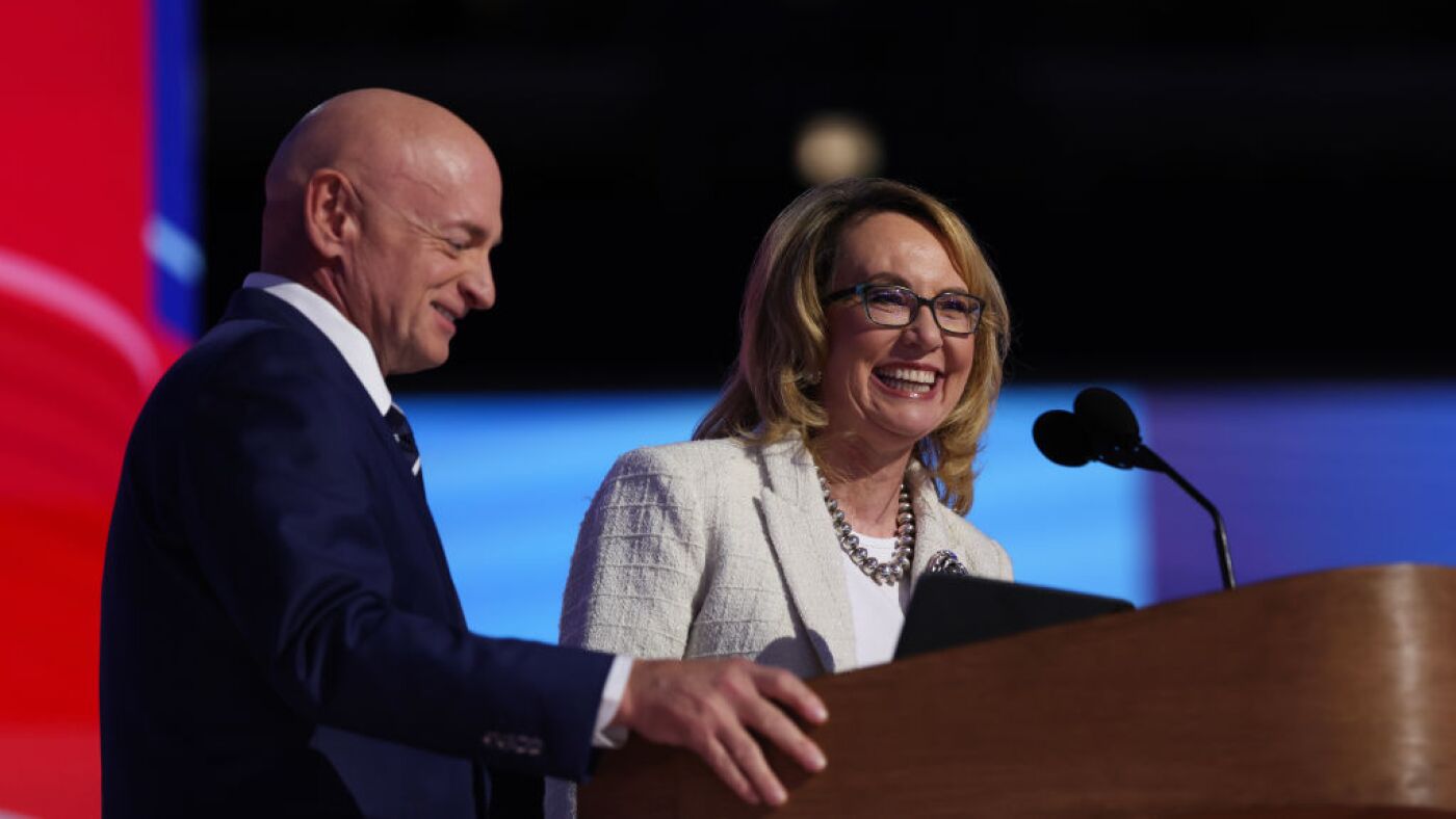 Gabby Giffords recounts her own shooting in DNC remarks : NPR