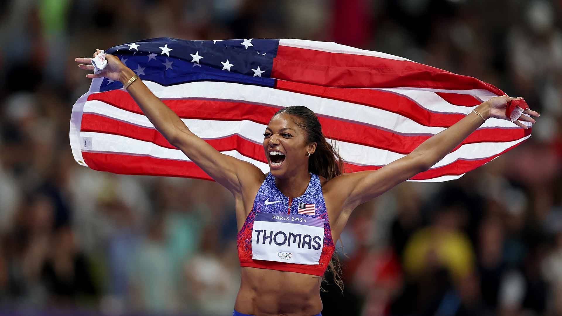 Gold for Gabby: Dominant 200m victory ensures Thomas' first Olympic crown