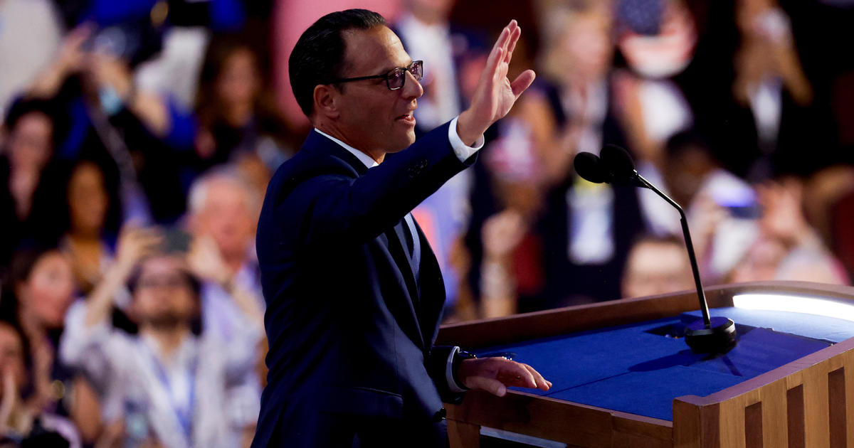 Gov. Josh Shapiro criticizes Trump, calls Democrats "party of real freedom" on Night 3 of DNC