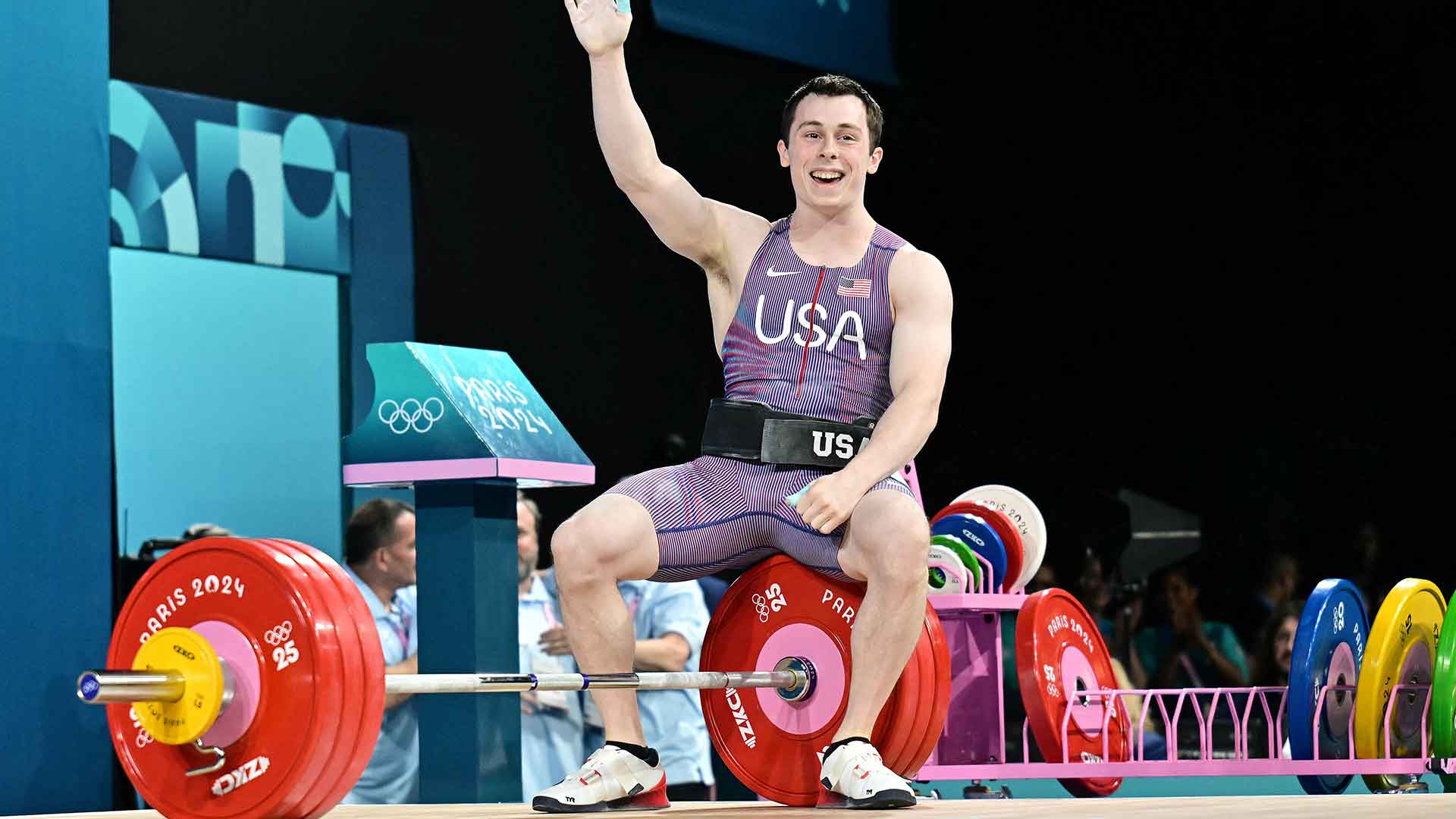 Hampton Morris wins first U.S. men’s weightlifting medal in 40 years