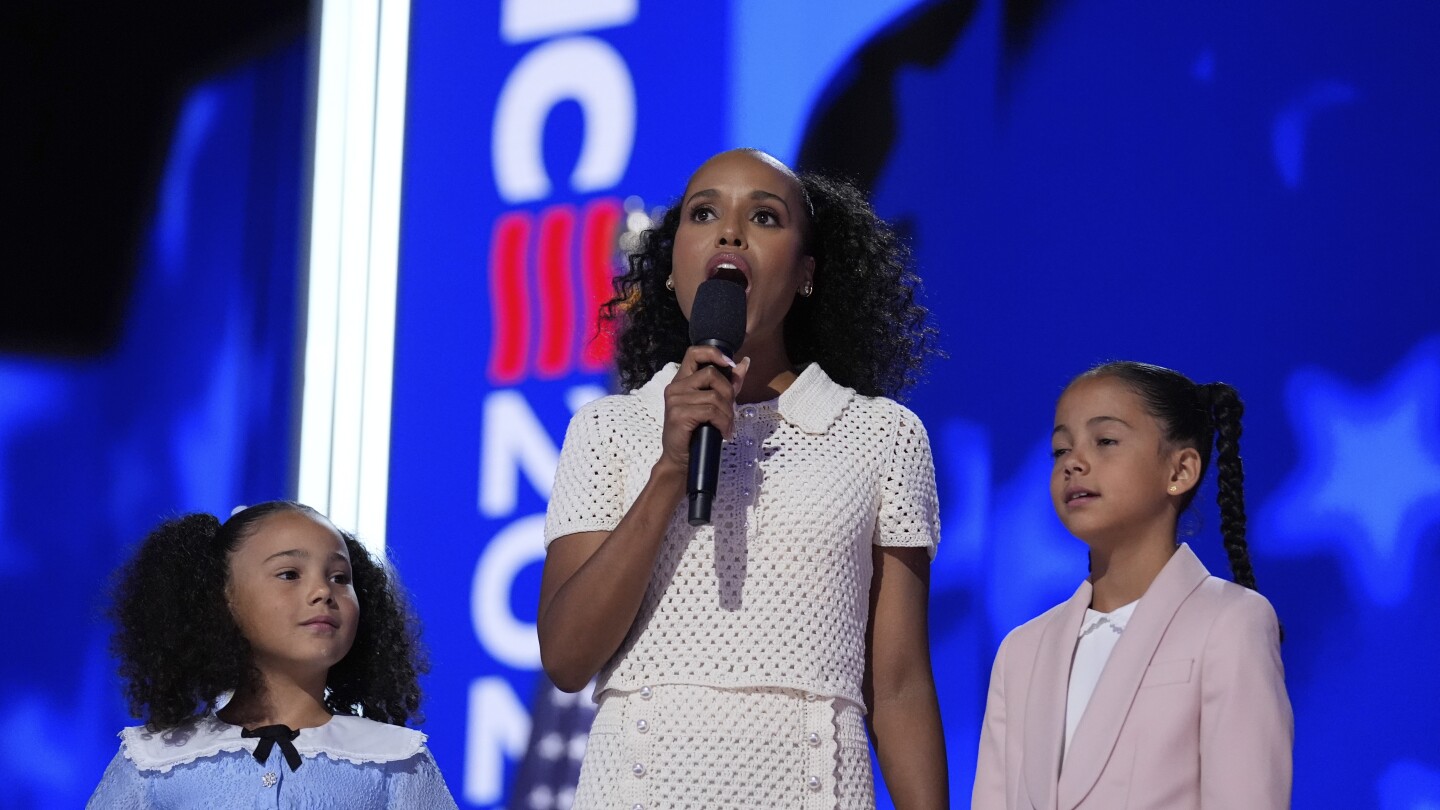 Harris' great-nieces teach DNC audience how to pronounce Kamala