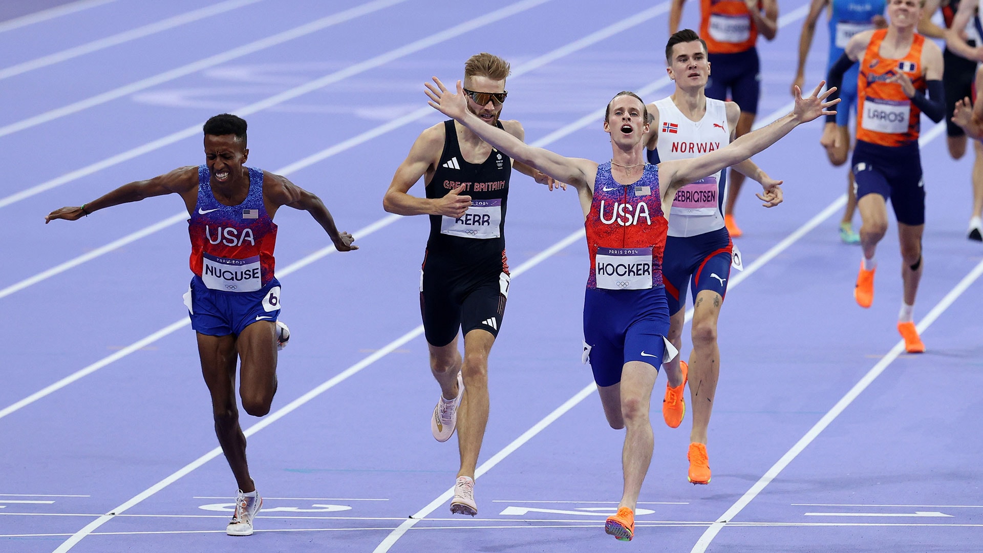 Hocker in a Shocker: Cole Hocker wins Olympic 1500m crown