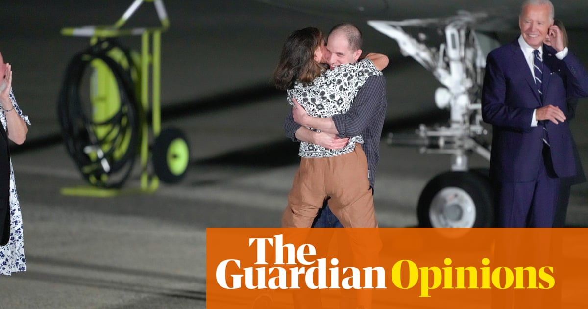 I feel joy at my friend Evan Gershkovich’s release. But the anger lingers | Margaret Sullivan