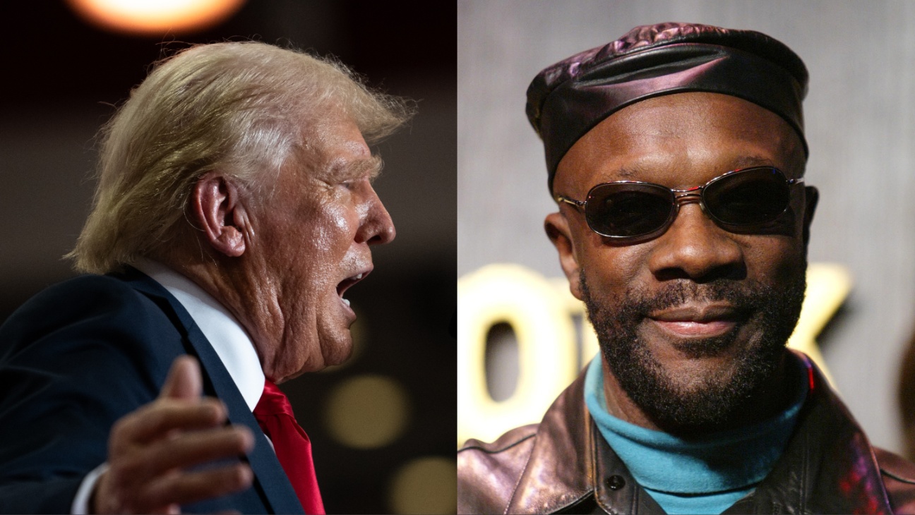 Donald Trump, Isaac Hayes