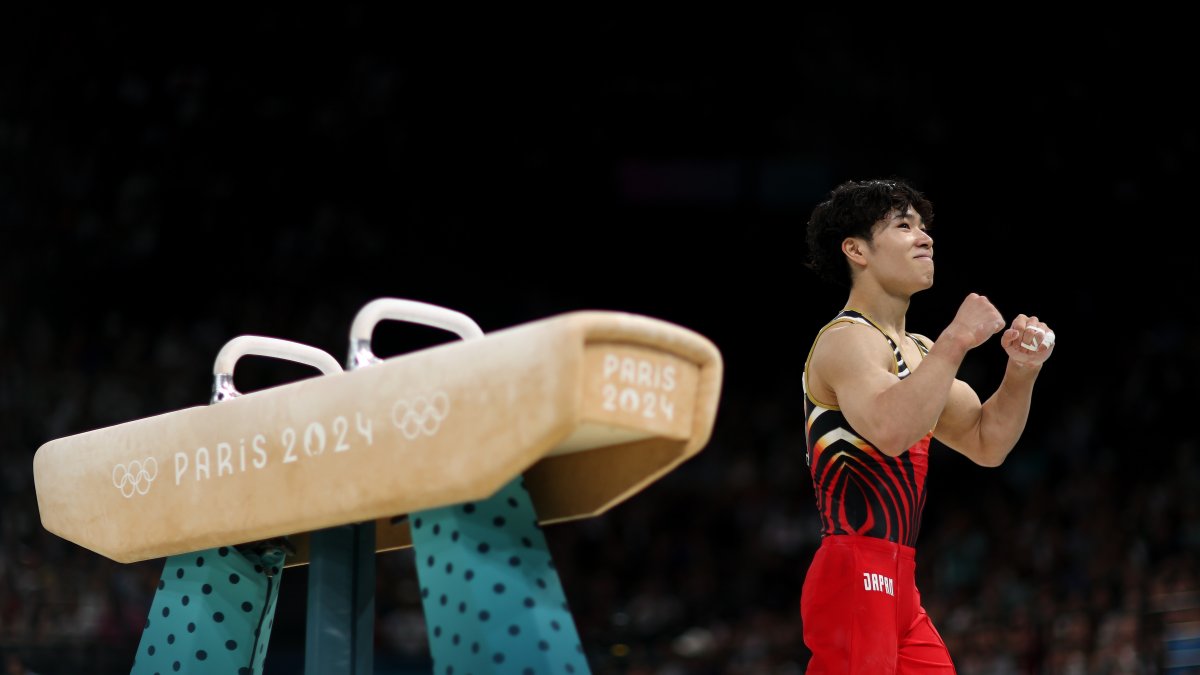 Japan’s Shinnosuke Oka wins Olympic gymnastics all-around title – NBC10 Philadelphia