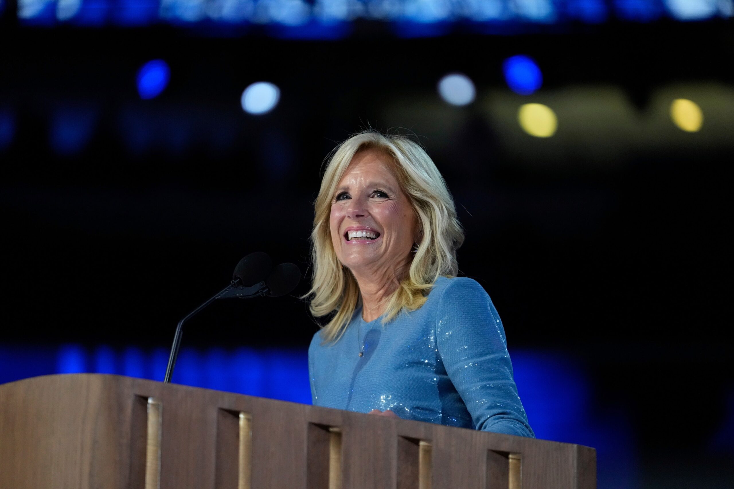 Jill Biden's speech at DNC honors President Biden