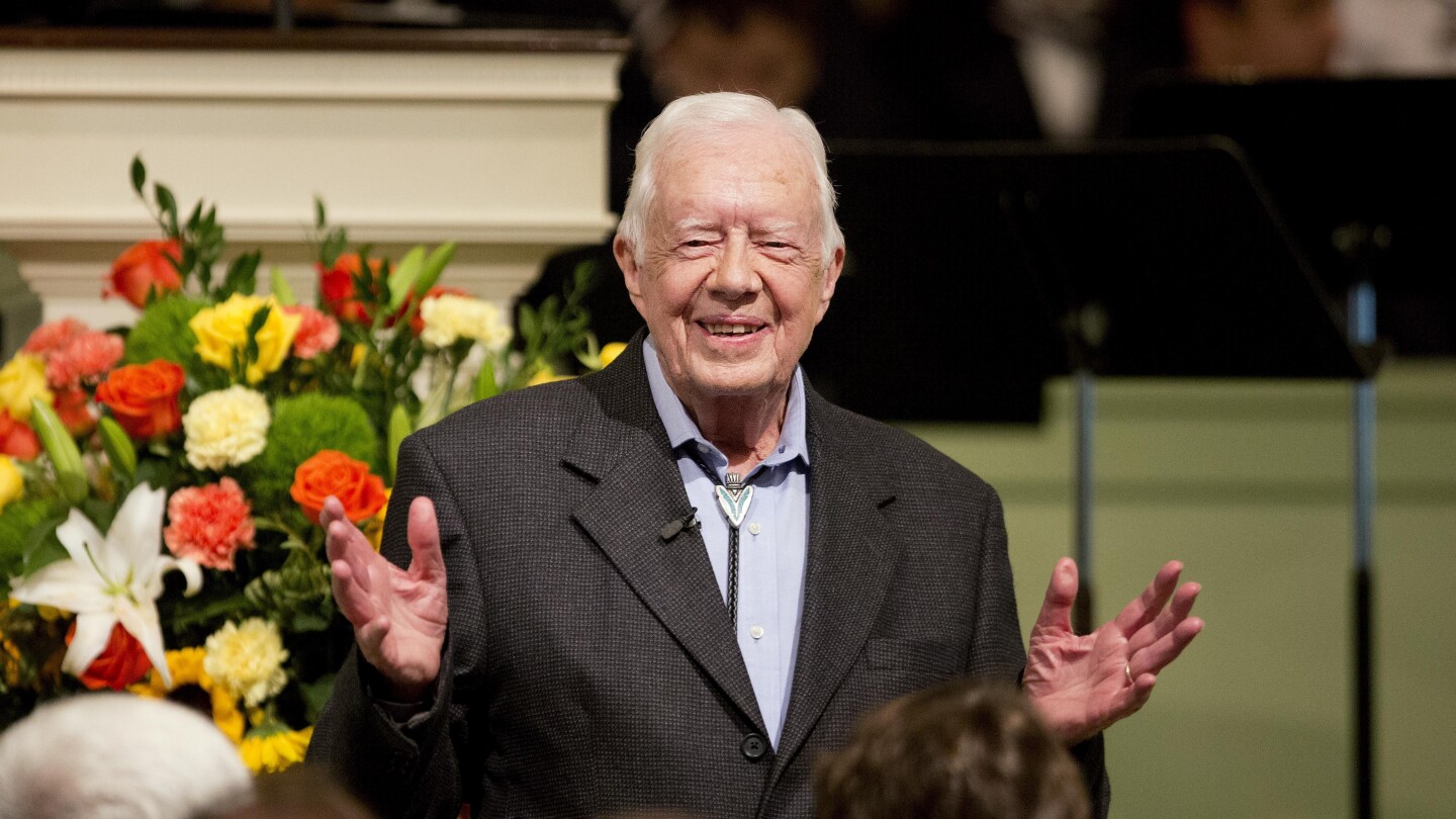 Jimmy Carter's 100th birthday to be celebrated with musical gala at Atlanta's Fox Theatre