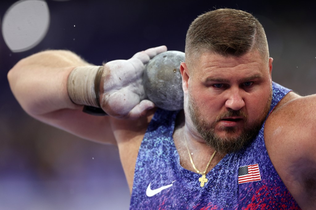 Joe Kovacs again wins silver in shot put at Olympics