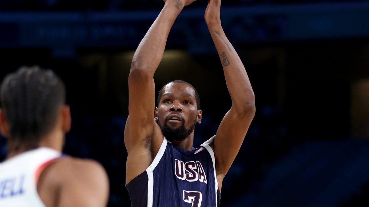 Kevin Durant becomes U.S. Olympic leading scorer, men’s basketball moves to semis – NBC New York