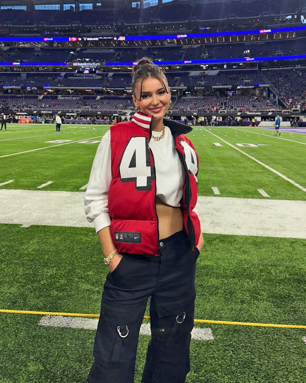 Why Kristin Juszczyk Doesn't Want to Be Known as the Puffy Jacket Girl