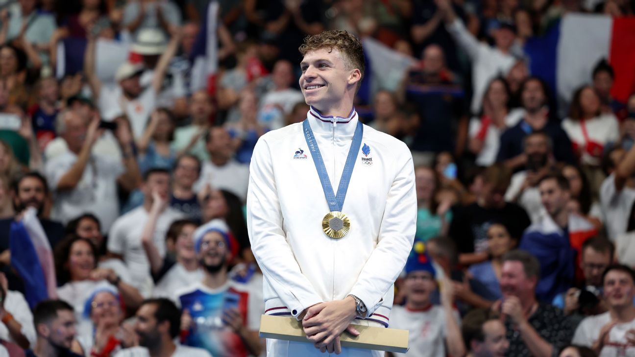 Leon Marchand delivers as the new king of Olympic swimming