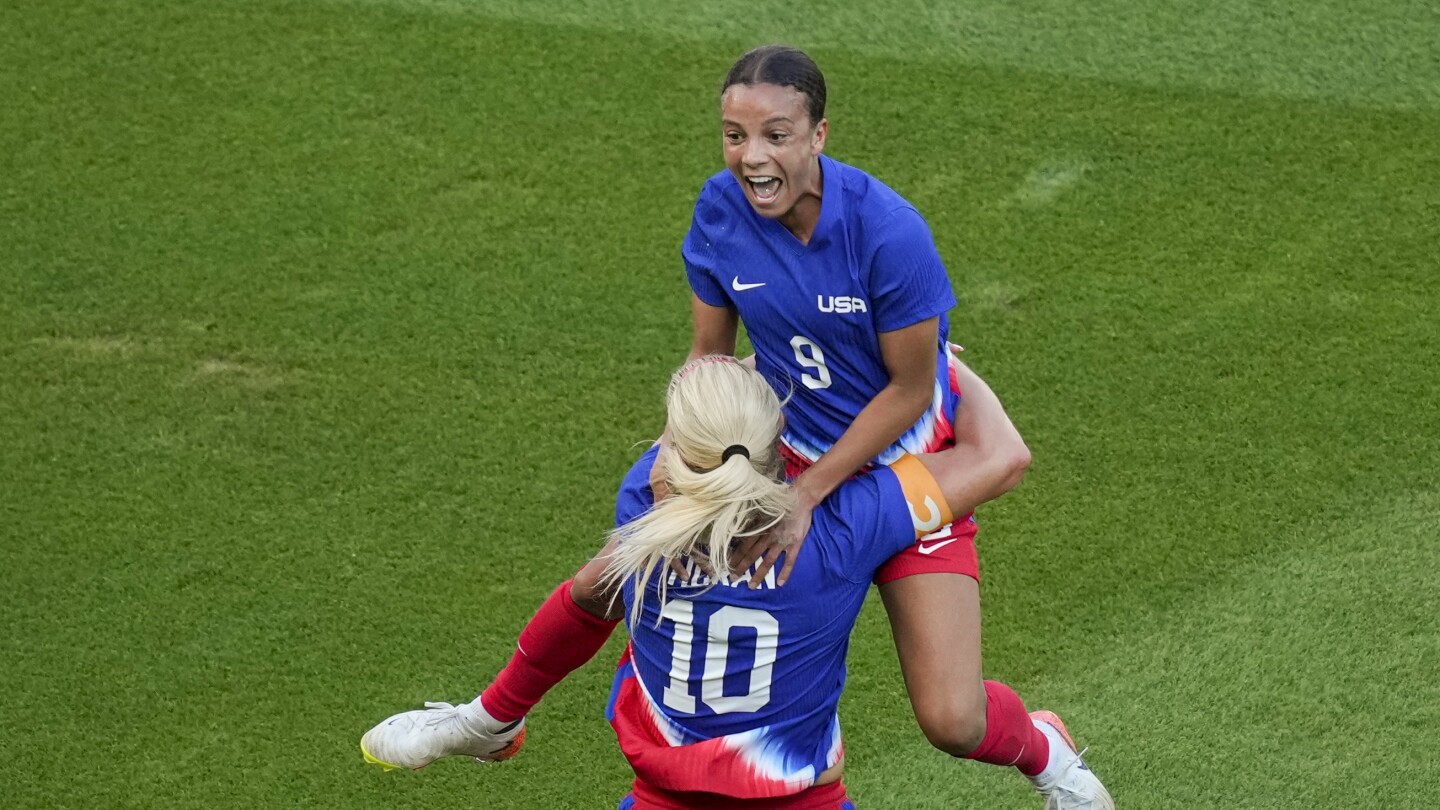 Mallory Swanson goal helps USWNT win Olympic gold medal in women's soccer