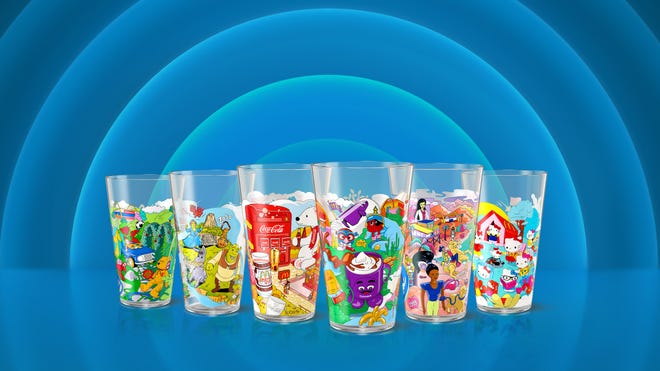 McDonald's Collector's Meal cups are here. How to get adult Happy Meal