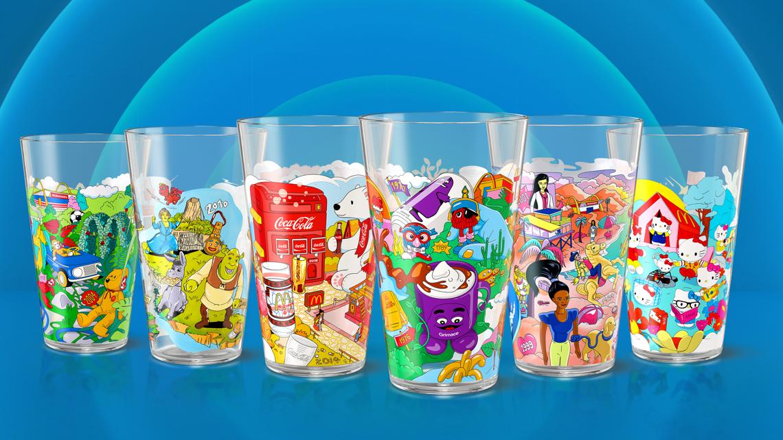 McDonald's introduces new collectible cups in new meal