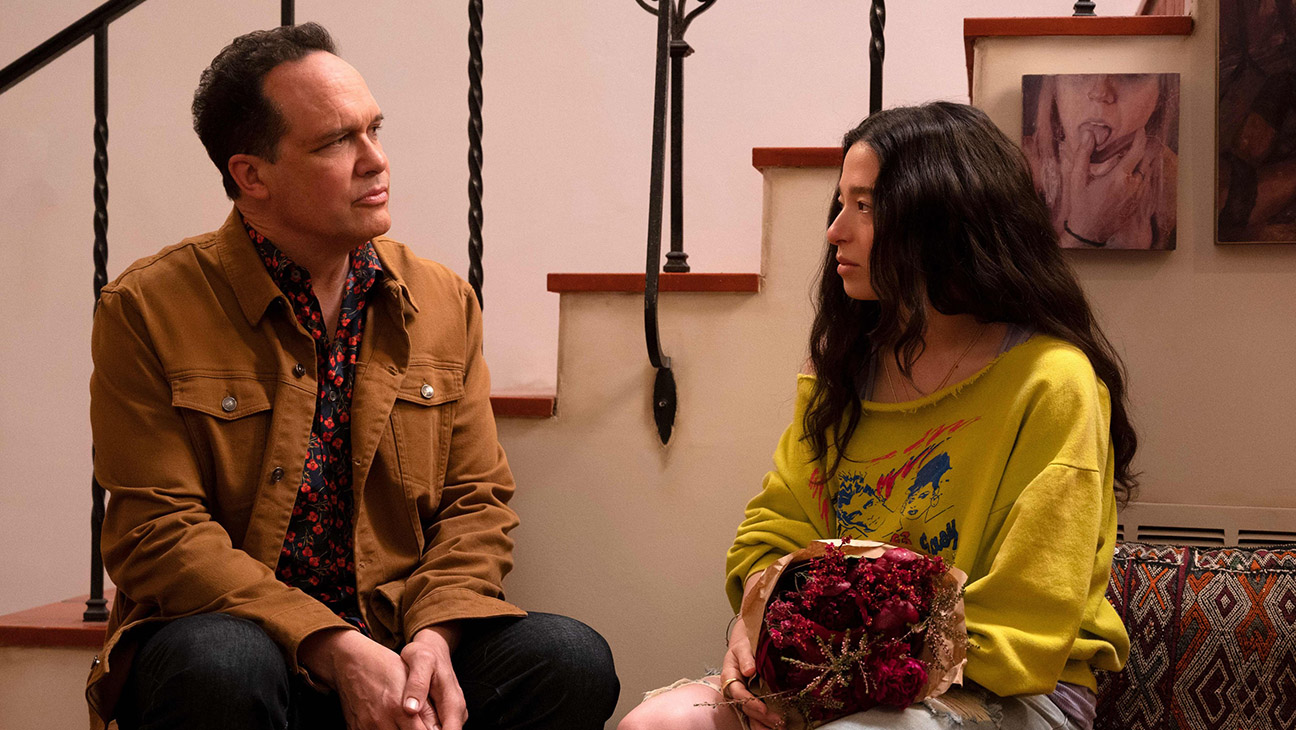 Better Things, from left: Diedrich Bader, Mikey Madison