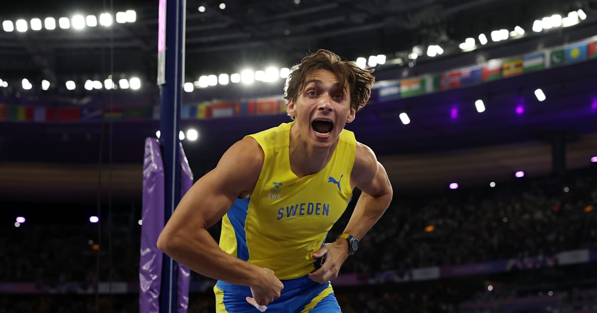 Mondo Duplantis claims incredible pole vault gold and breaks own world record