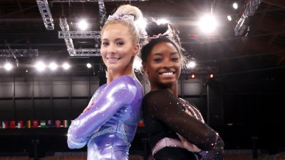 Gymnasts Simone Biles and MyKayla Skinners History Explained