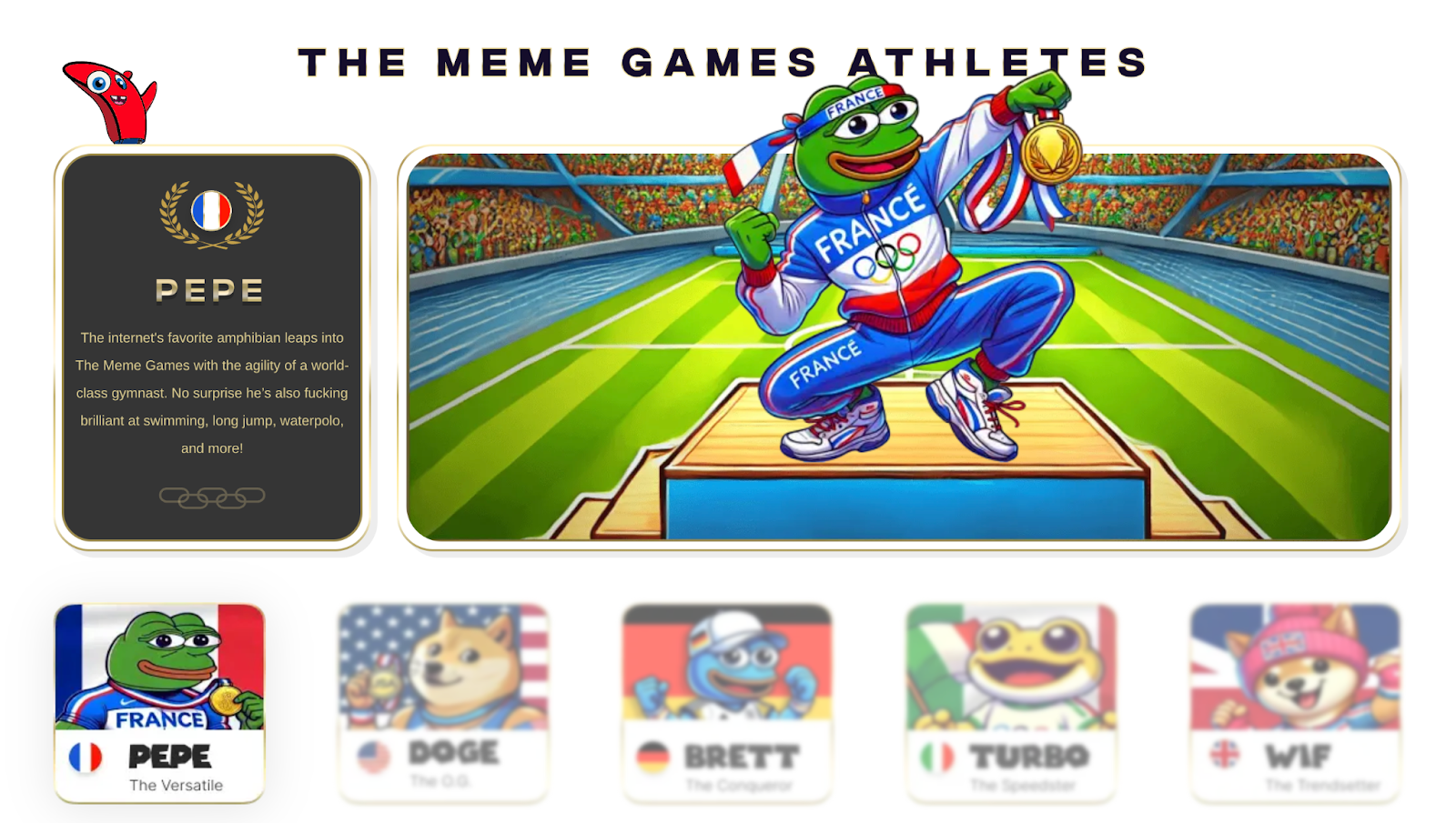 Olympic-Themed Meme Coin Meme Games Races Past $300K Raised In Presale