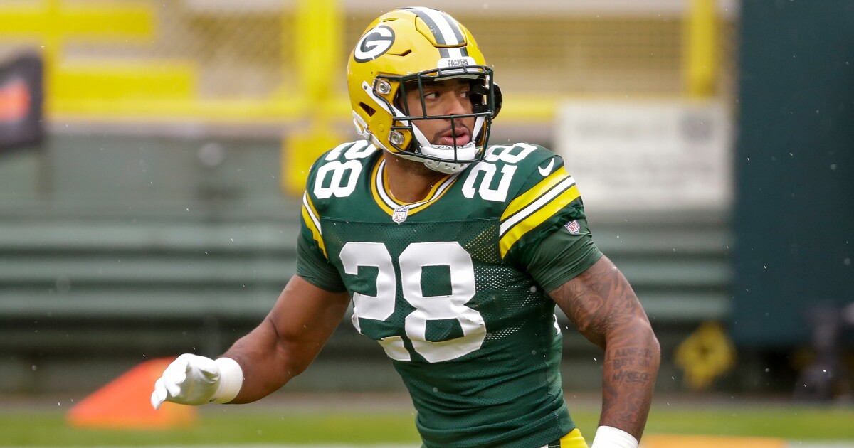 Packers RB AJ Dillon out for the year, team cuts Carlson, QBs Clifford and Pratt