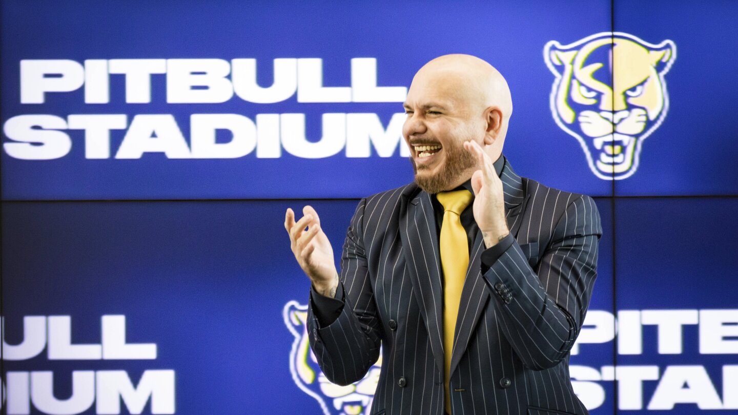 Pitbull Stadium is the new home of FIU football. The artist has bought the naming rights