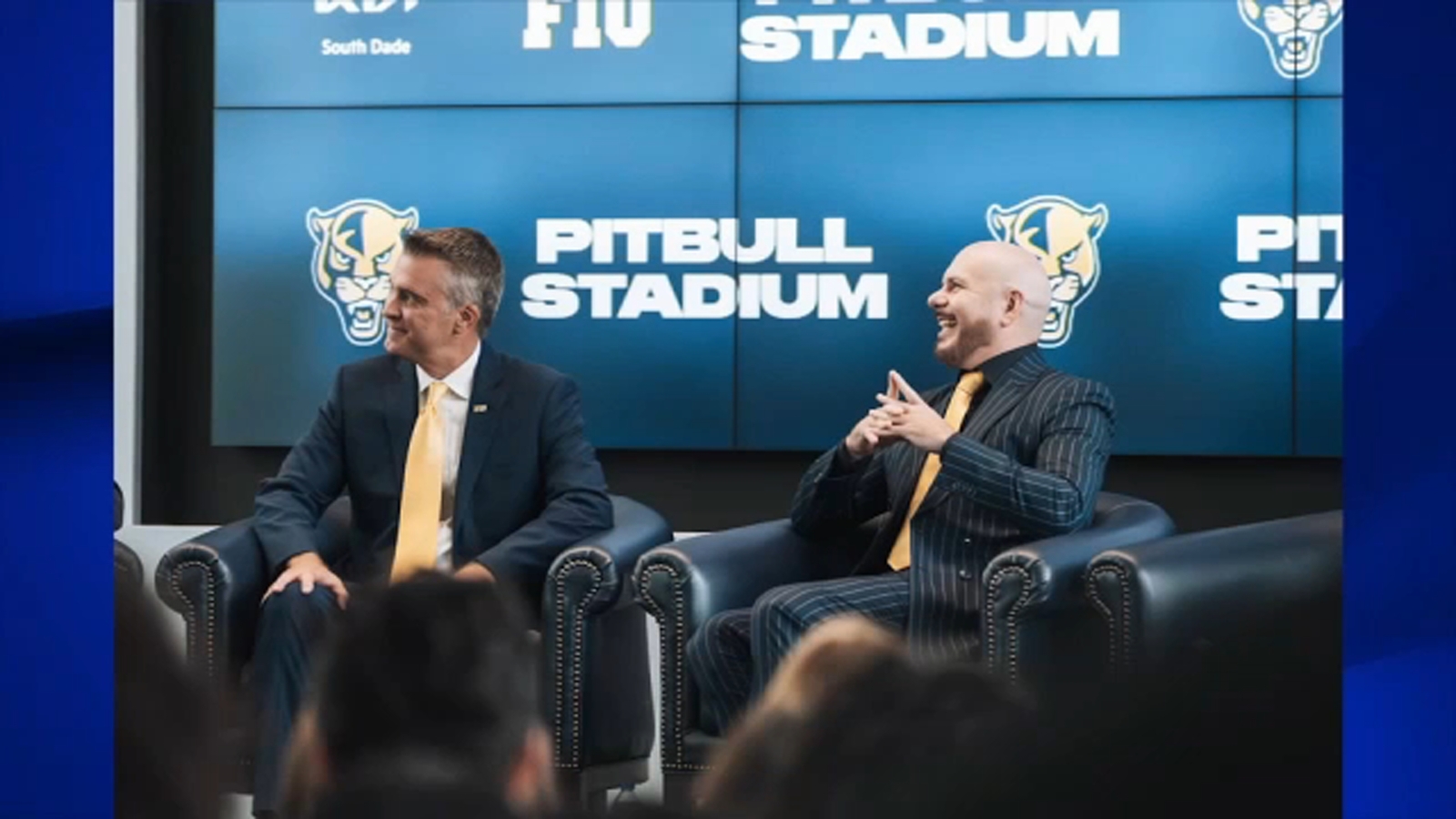 Pitbull Stadium the new home of Florida International football as artist bought the naming rights