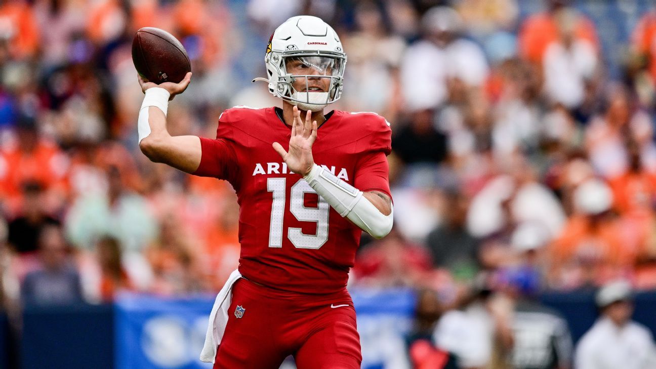 QB Desmond Ridder waived by Cardinals on cut-down day