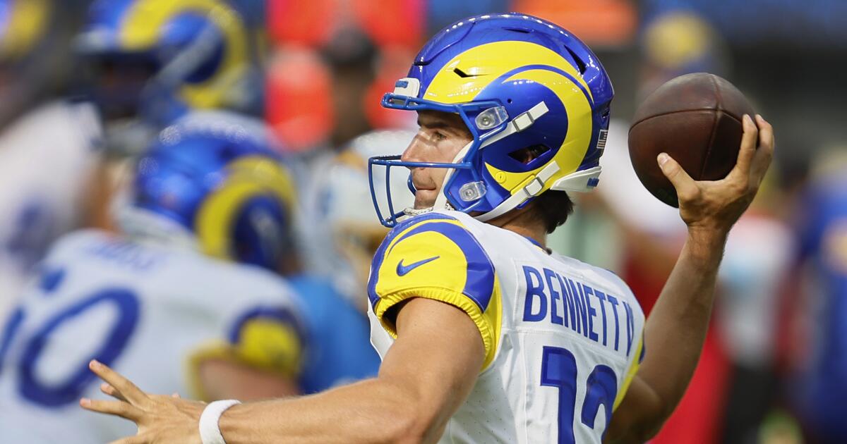 Rams takeaways: Stetson Bennett bounces back vs. Chargers