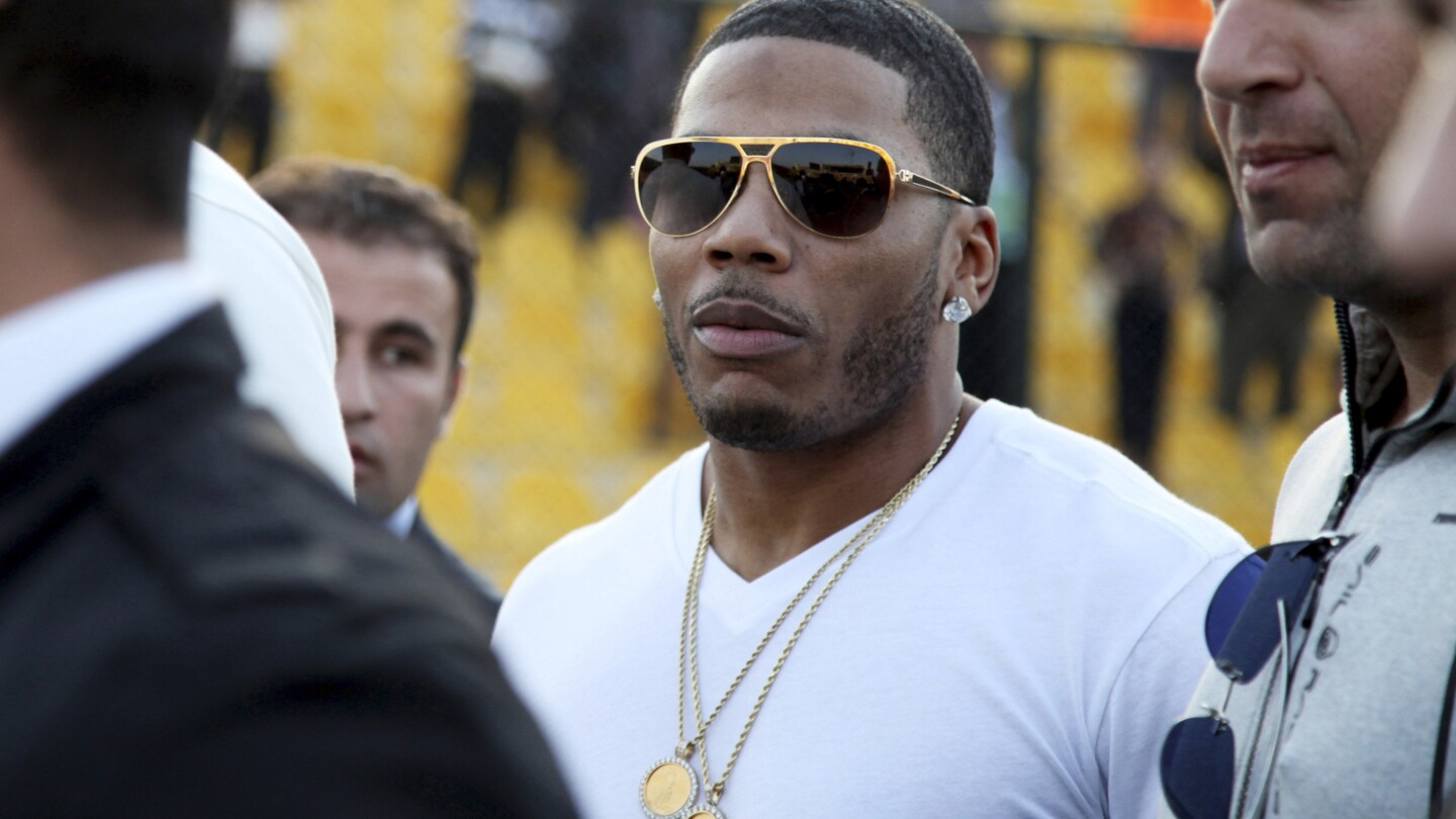 Rapper Nelly is arrested for suspected drug possession at St. Louis-area casino