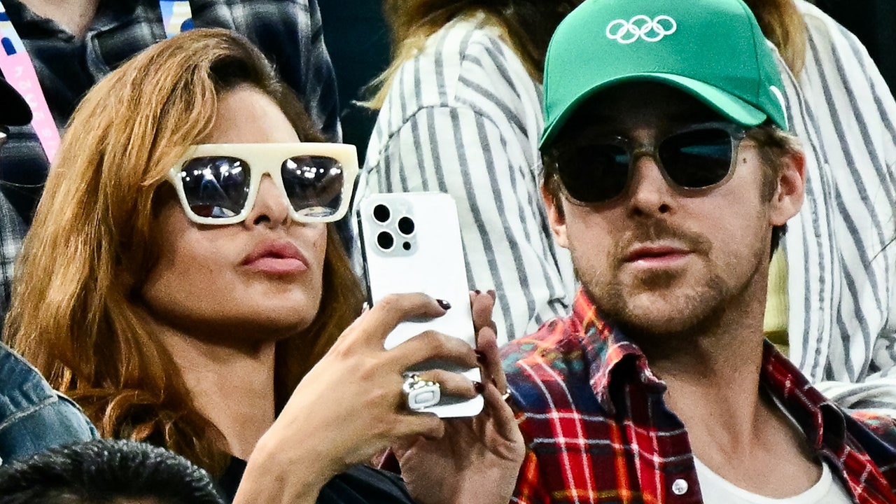 Ryan Gosling and Eva Mendes Shared Extremely Rare PDA at the 2024 Paris Olympics