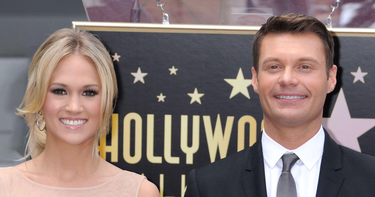 Ryan Seacrest Reacts to Carrie Underwood Becoming 'American Idol' Judge