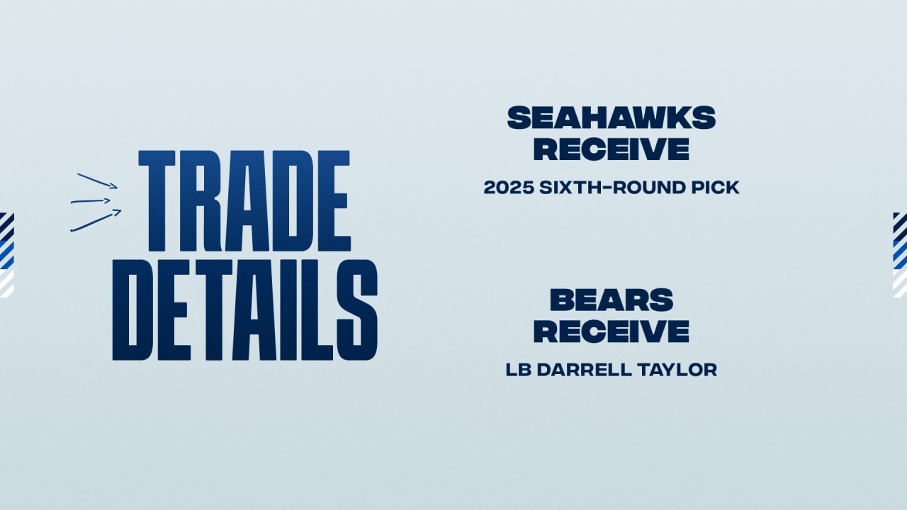 Seahawks Trade Outside Linebacker Darrell Taylor To Bears