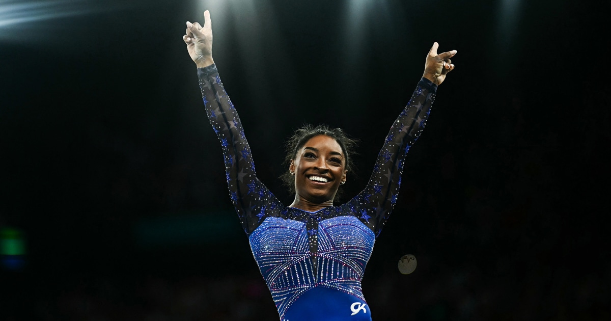 Simone Biles appears to take a jab at Trump after Olympic win