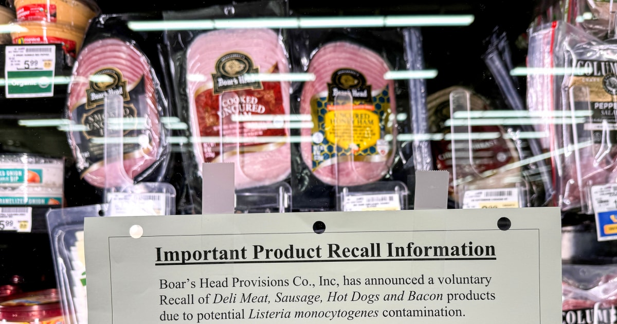 Six more deaths linked to Boar’s Head deli meat listeria outbreak