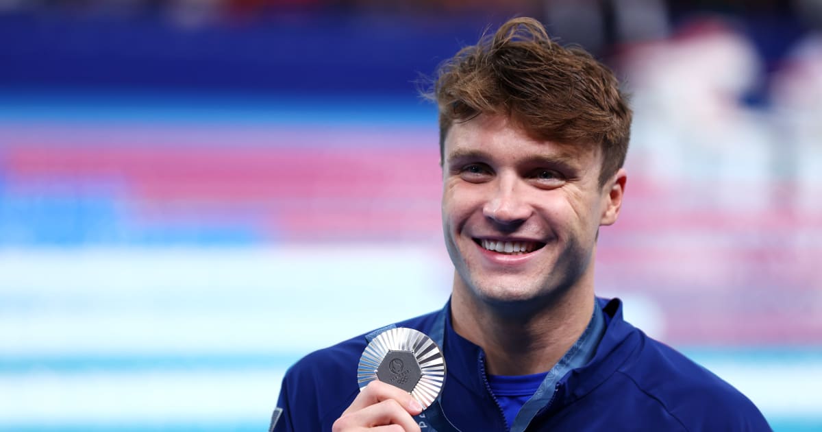 Team USA | Bobby Finke’s Finishing Kick Brings Home Silver This Time In The 800-Meter Freestyle