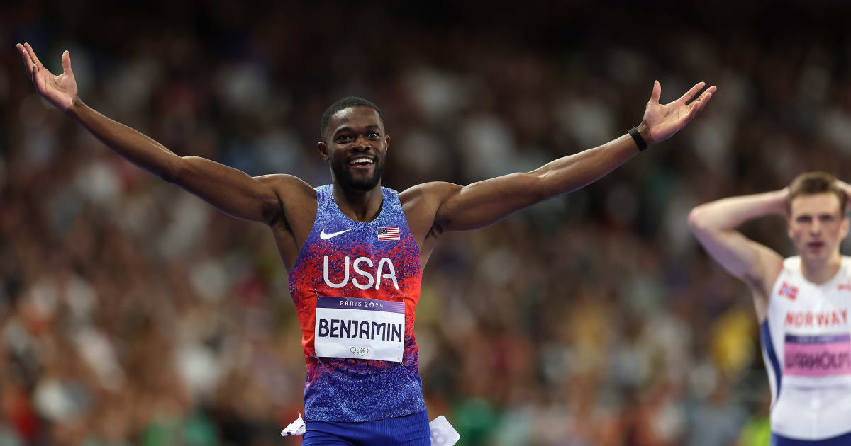 Team USA | Cool, Calm And A Tad Clumsy, Rai Benjamin Dethrones Norwegian King To Become 400-Meter Hurdles Champion