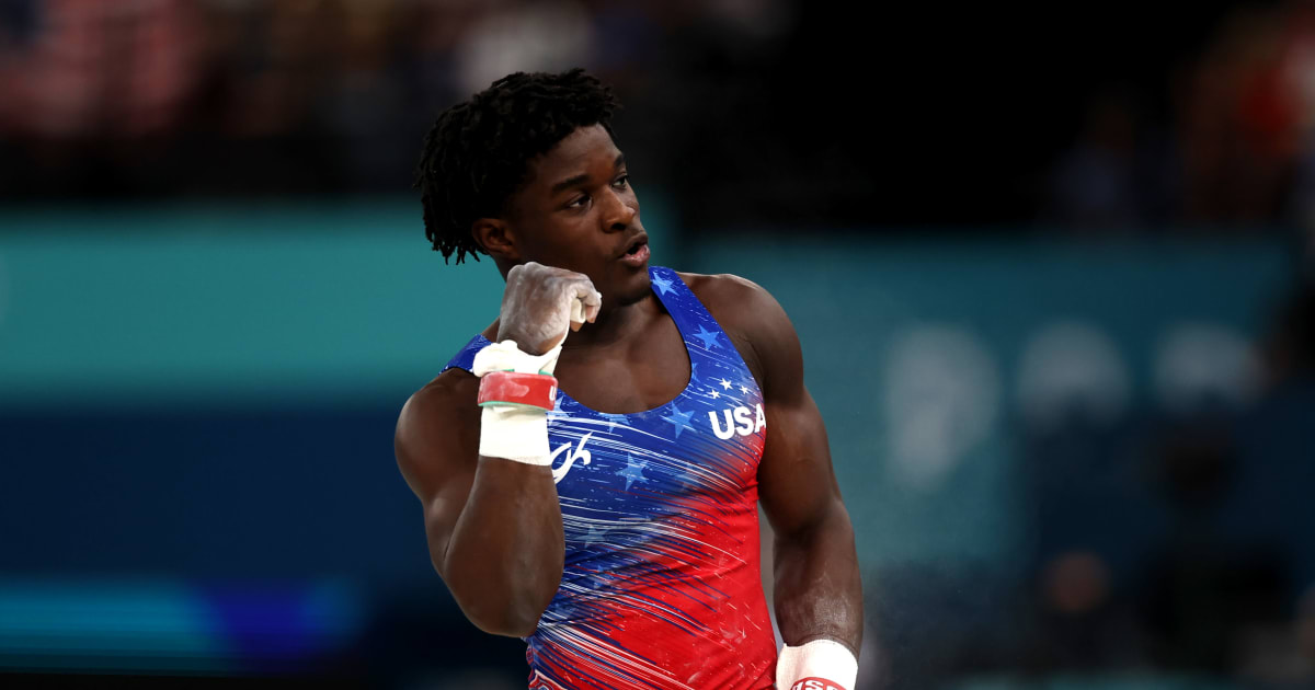 Team USA | Frederick Richard and Paul Juda Take It All In During the Men's Gymnastics All-Around Final