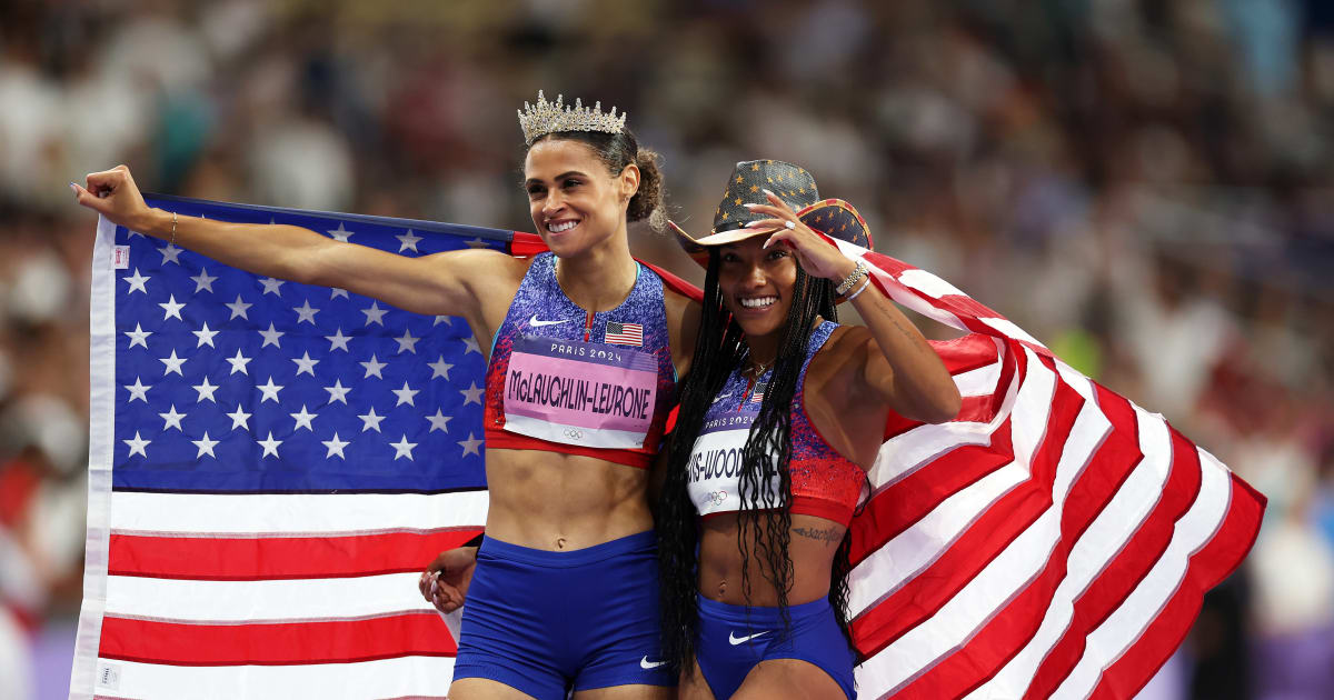 Team USA | Sydney McLaughlin-Levrone and Tara Davis-Woodhall's Gold Medals Highlight Banner Day for U.S. Track & Field