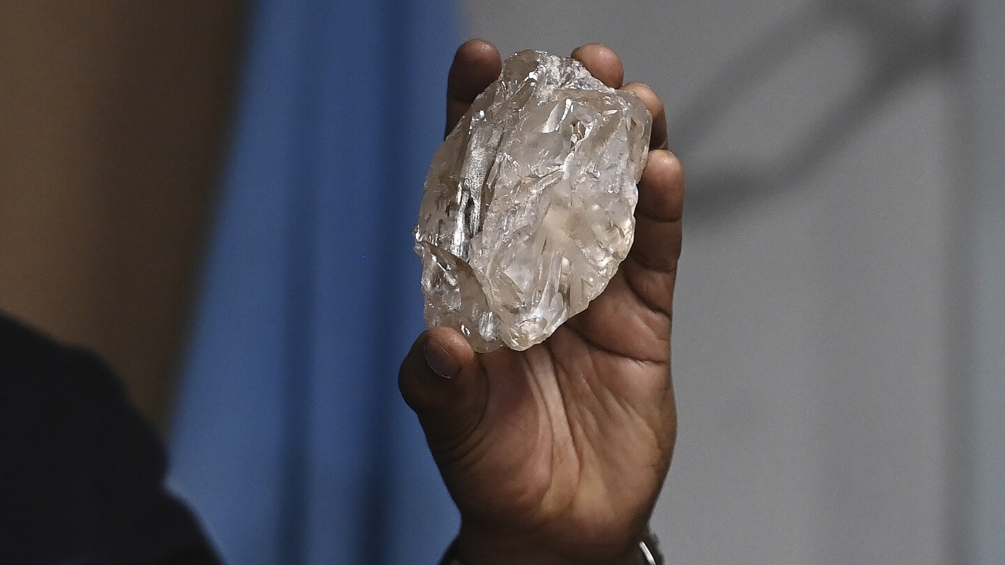 The biggest diamond in over a century is found in Botswana