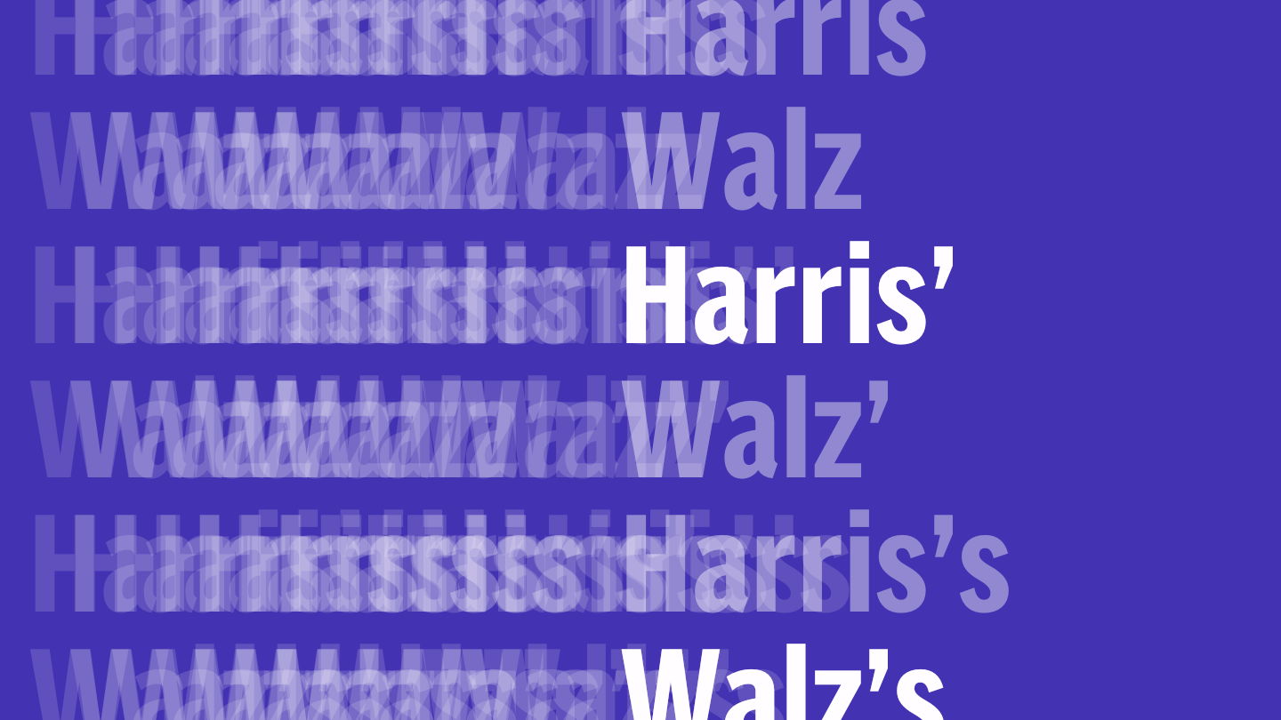 There's an apostrophe battle brewing among grammar nerds. Is it Harris' or Harris's?