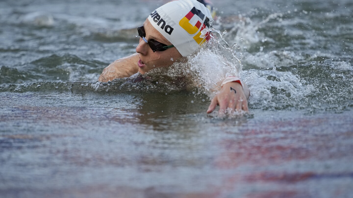 Three German open water swimmers fall ill after Olympic races in the Seine River