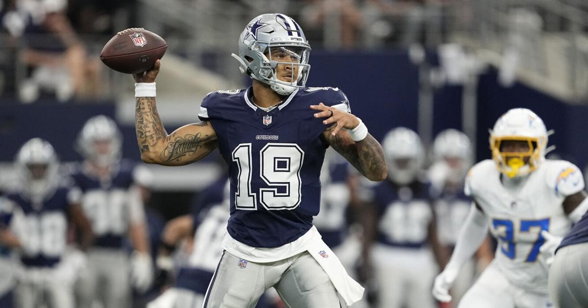 Trey Lance throws 5 interceptions in Cowboys preseason loss | Sports