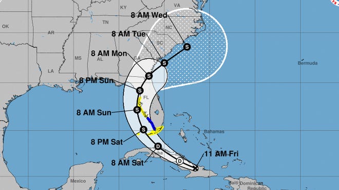 Tropical Storm Debby to form near Florida this weekend